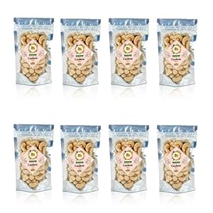 GramRoot Salted Premium Cashew Nuts, 800 GR (Combo Pack)