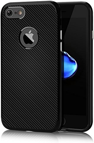 iPhone 7 Protective Case By Class Electronics – Slim Design &amp; Durable Construction Cell Phone Cover (Black)