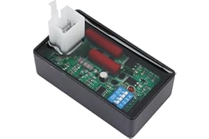 MOQIAOSEIKO 5 pin AC CDI Motorcycle Lgnition Box with DIP Switch Many 4-Stroke Models Compatible with Speed limit4000-12000 for WAVE100 Racing YX140 YX160