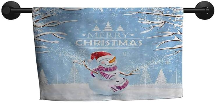 ZSUO Toalla de baño estampada Super Dry W 39 x L 16 pulgadas toalla de