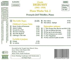 Claude Debussy: Piano Works, Vol. 2
