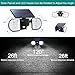 Bebrant Solar Lights Outdoor, 56 LED Motion Sensor Security Lights IP65 Waterproof Solar Flood Lights 360° Adjustable Double-Head Spotlights for Front Door Garden Yard Patio (2 Pack)