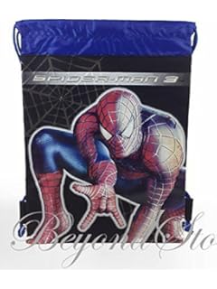 spiderman drawstring backpack