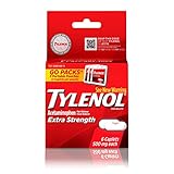 Tylenol Extra Strength Caplets, Fever Reducer and Pain Reliever, 500 mg, 6 ct.