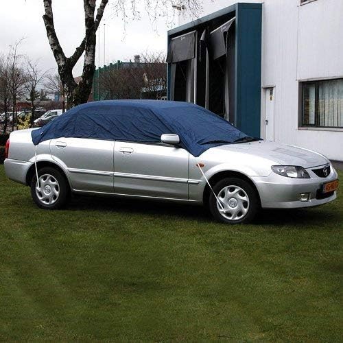 Carpoint Car Top Cover large Water Resistant Polyester Ice Frost Snow 100% Polyester Coating