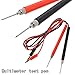 Hacloser 90° Tester Pen Banana Plug Wire Cable Probe Needle Test Probes Leads Pin for Digital Multimeters Meter