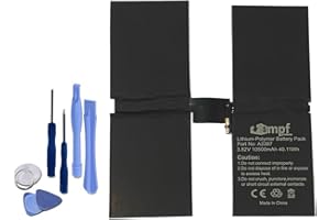 MPF Products 10500mAh A2387 Battery Replacement Compatible with Apple iPad Pro 12.9 2021 (5th Generation) A2378, A2379 with Installation Tools