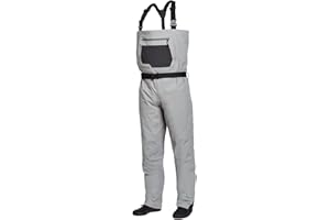 Orvis Clearwater Chest Waders for Men - Waterproof Fly Fishing Waders with Neoprene Booties, External Storage Pocket