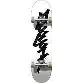 Zoo York Skateboards OG 95 Tag White/Black Complete Skateboard - 8" x 31.5"