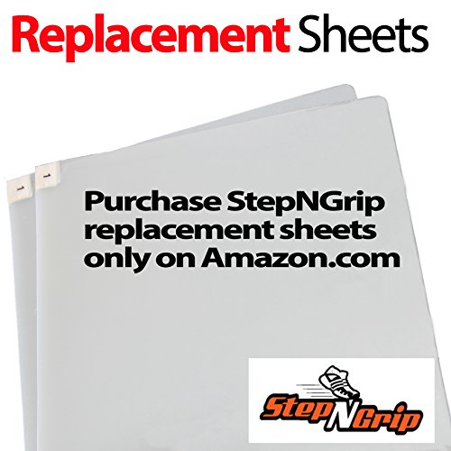 StepNGrip Courtside Shoe Grip Traction Board Includes 30 Sticky
