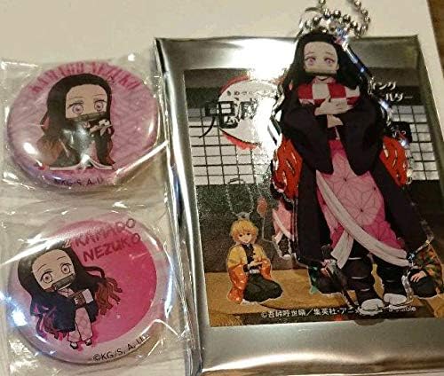 鬼滅の刃 Pop Up Store ロフト渋谷 禰豆子 アクリルキーホルダーミニ缶バッジ 3種セット おもちゃ おもちゃ Amazon