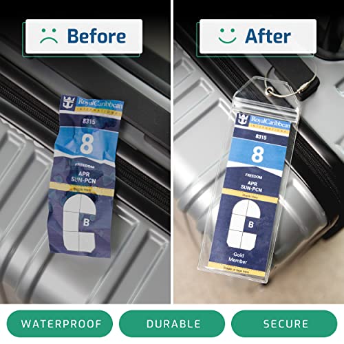 Highwind Cruise Luggage Tags for Suitcases Compatible with Celebrity