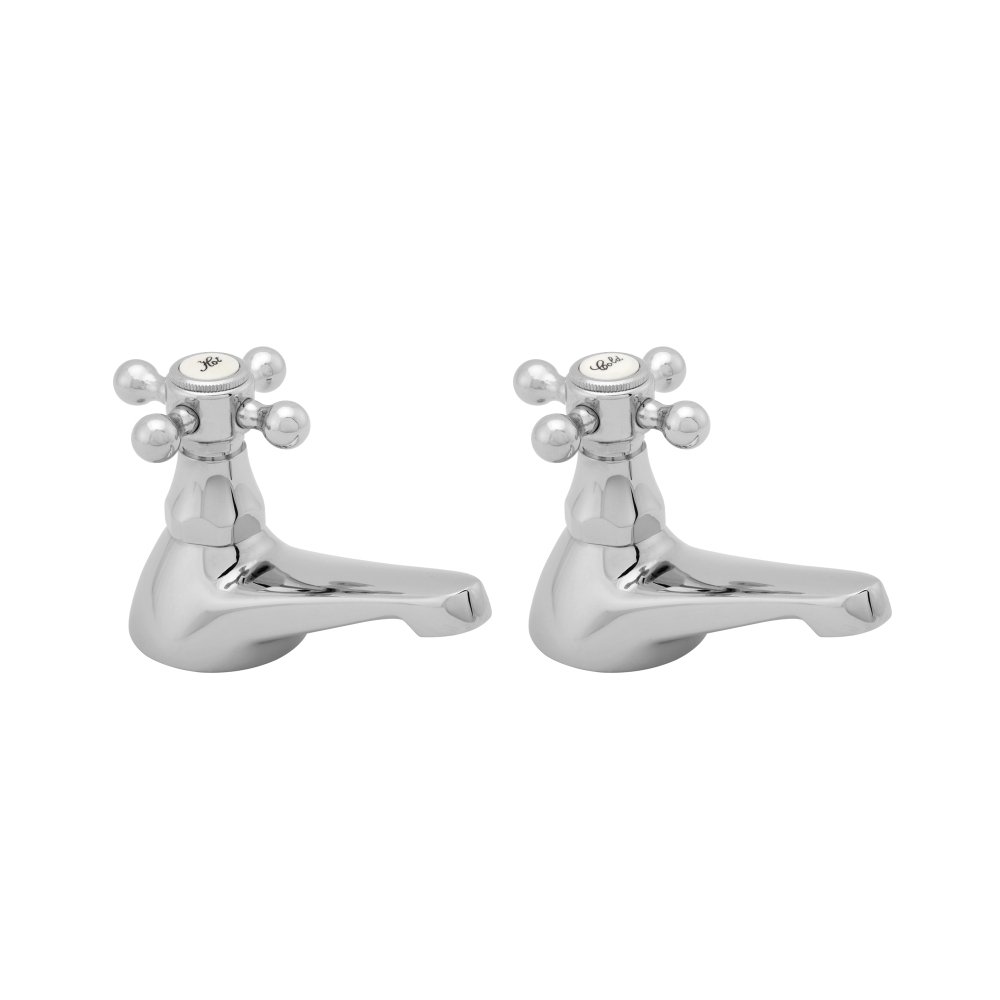 Deva TUD02 Tudor Bath Tap with Chrome Finish