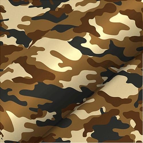 CAMOUFLAGE vinyl film car wrap vinyl air bubble free 1x1.52m (Design #9)