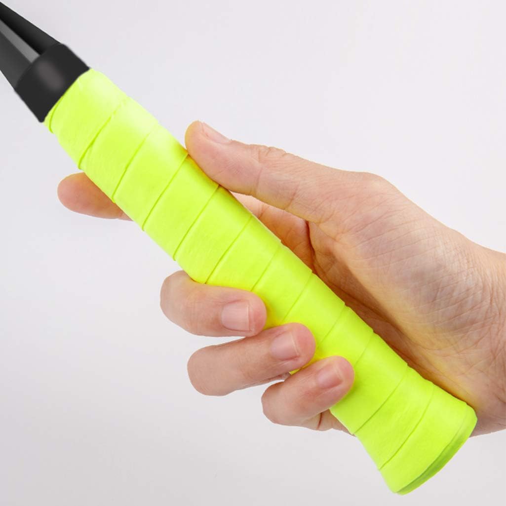 yeabwps 16 Pieces Tennis Badminton Racket Overgrips, Anti-Slip and Super Absorbent Sweat Tennis Racket Grip Tape : Sports & Outdoors