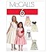 McCall's Patterns M5795 Children's/Girls' Lined Dresses and Sash, Size CHJ (7-8-10-12-14)