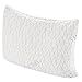 Bed Pillow,IYOOVI Neck Support Pain Relief Hypoallergenic Memory Foam Pillows,luxury Shredded Gel Pillow,Washable Cover,Removable Cooling Bamboo Derived Rayon Case,Dust Mite Resistant Sleeping Pillows
