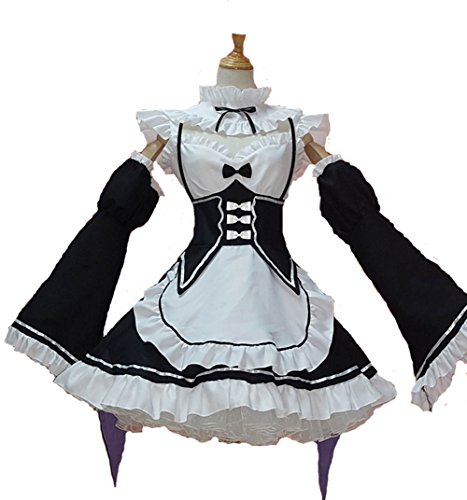 Re:Zero kara Hajimeru Isekai Seikatsu Rem Ram Maid dress Costume Cosplay