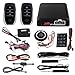 EASYGUARD EC002-T2-NS PKE Car Alarm System Proximity Sensor Lock Unlock Remote Engine Start Push Start Button NFC Lock and Unlock Vibration Alarm DC12V