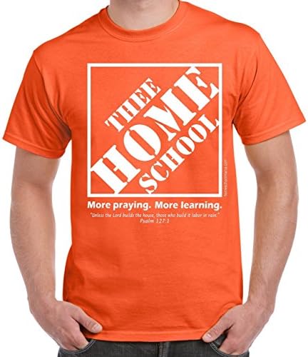 Thee Homeschool T-Shirt Youth S Orange