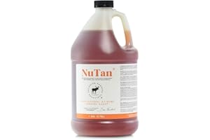 ADVANCED TANNING SOLUTIONS PRODUCTS FOR TAXIDERMY & FUR DRESSING NuTan 1 Gallon Tanning Formula by Advanced Tanning Solutions - Soft, Durable Tan for Deer, Moose, Bear, Elk, Fox, Rabbit Hides - Made In USA
