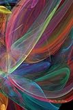 Journal Your Life's Journey: Colorful Fractal, Lined Journal, 6 x 9, 100 Pages