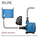 Uniclife Aquarium 400 GPH Submersible and Inline Water Pump 30W 6ft High Lift AC 120 V Quiet Adjustable Return Pump with 6 ft. Power Cord for Fish Tanks Pond Waterfalls Fountains Sumps and Gardens