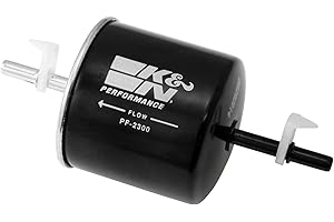 K&N Gasoline Fuel Filter: High Performance Fuel Filter, Premium Engine Protection, Compatible with 1982-2013 Ford, Lincoln, Mercury, Mazda Fuel Injected Gasoline Engines, PF-2300