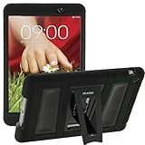 i-Blason Samsung LG G Pad 8.3 Case - Armorbox Dual Layer Hybrid Full-body Protective Cover with Kickstand and Impact Resistant Bumpers Tab (LG G Tablet 8.3, Black/Black)