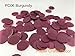 Sopeace 1 inch(2.5cm) Round Tissue Paper Confetti Round Tissue Paper Confetti Wedding Party Table Decorations Balloon Kit, 30g (Burgundy)