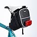Amazon Basics Strap-On Wedge Saddle Bag for Cycling - Large