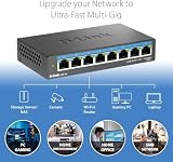 D-Link DMS-108 8-Port 2.5G Unmanaged Desktop Switch view 3