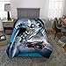 Franco Kids Bedding Comforter with Sheets and Cuddle Pillow Bedroom Set, 5 Piece Twin Size, Batman
