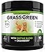 PetHonesty GrassGreen Grass Burn Spot Chews for Dogs - Dog Pee Lawn Spot Saver Treatment Caused by Dog Urine - Cranberry, Apple Cider Vinegar, DL-Methionine Grass Treatment Rocks - 90 Chew Treats primary