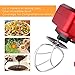 Stand Mixer, 600W Tilt-Head Kitchen Electric Food Mixer with 6-Speed Control, 5-Quart Stainless Steel Bowl, Dough Hook, Whisk, Beater, Splash Guard (red)