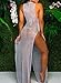 L&ZZ 2017 New Women's Beach Tops Sexy Perspective Cover Dresses Bikini Cover-ups Net Coverups (M, White)