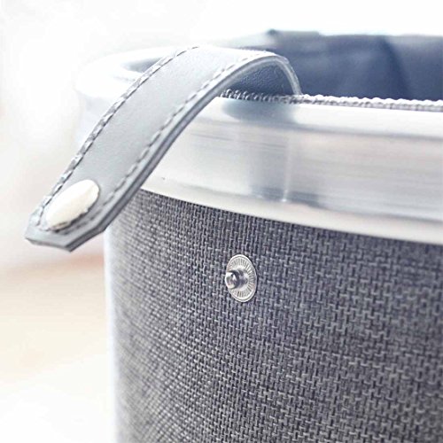 Mavoro Foldable Laundry Hamper, Foldable Clothes Bag, Collapsible Storage Basket, Folding Washing Bin