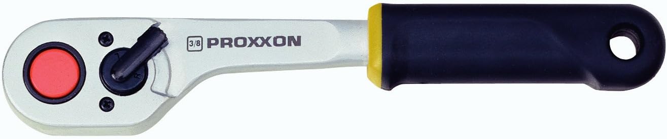 PROXXON 23 332 3/8-inch Heavy Duty Off-Axle Leverage Ratchet, Gray