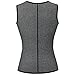 HOPLYNN Sweat Vest for Women, Neoprene Sauna Waist Trainer Vest for Weight Loss Women (X-Small, Grey)
