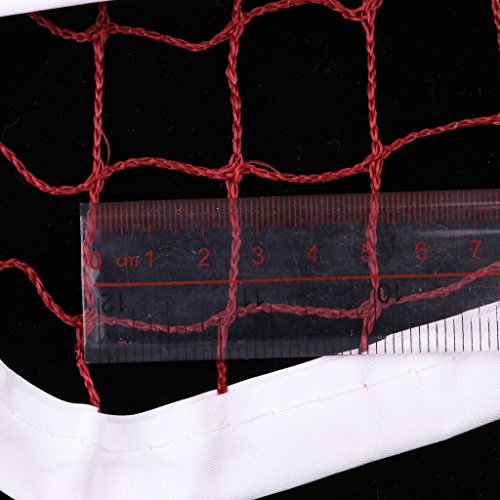 image for Prettyia Adjustable Height Badminton Volleyball Tennis Beach Net Set I