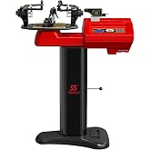 Siboasi SS-S6 Stringing Machine,Intelligent Racket Stringing Equipment,Dual-Purpose for Tennis &amp; Badminton Rackets, Digital Tension Control with LCD Display,Suitable for Home and Club Use Black