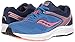 Saucony Women's Cohesion 10 Running Shoe, Blue/Cor, 8.5 M US