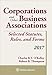 Corporations and Other Business Associations Selected Statutes, Rules, and Forms: 2017 Supplement (Supplements)
