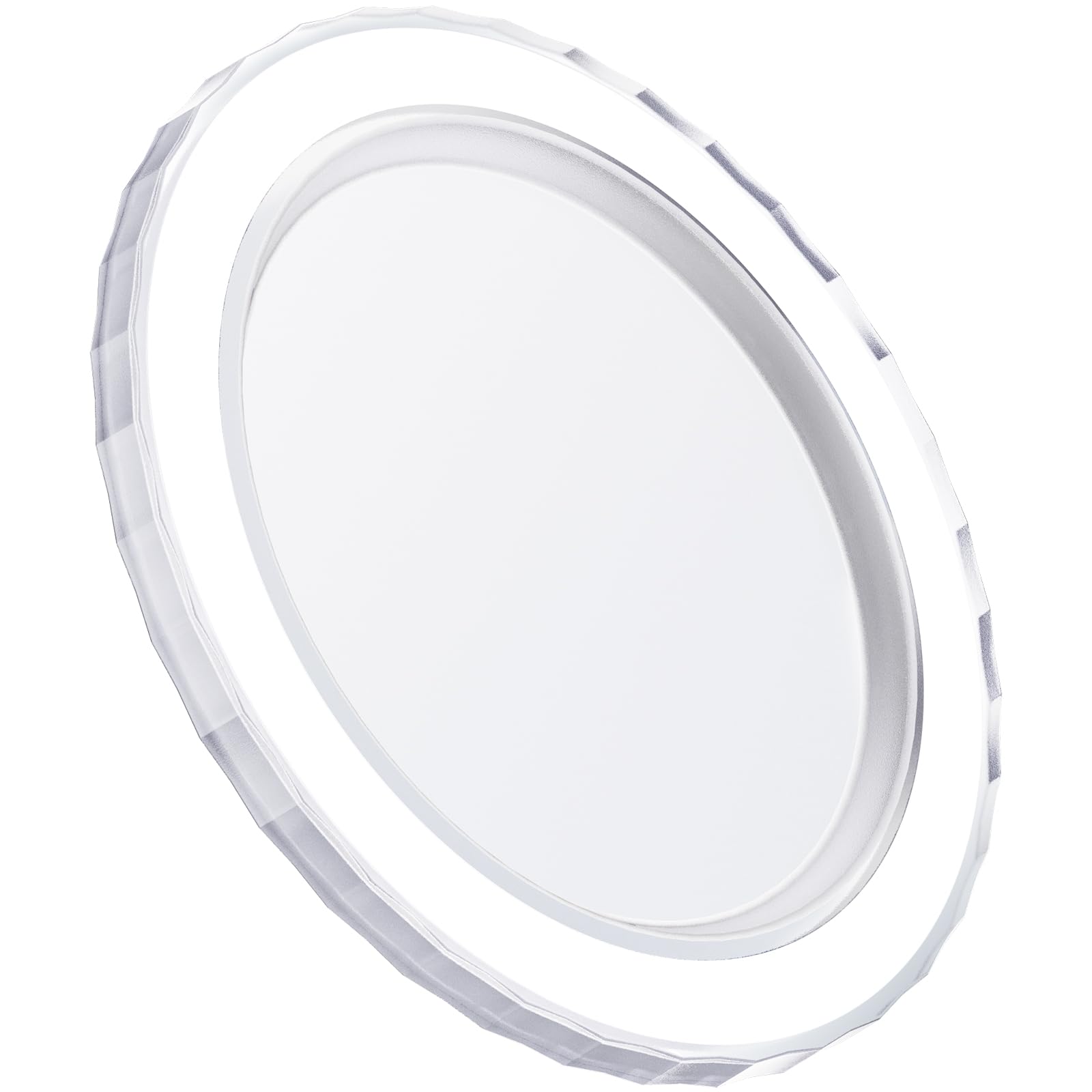 imluckies Magnetic Base Compatible with MagSafe iPhone Series Case and Phone Grips, Removable Kindle/Phone Holder Base, Thin & Light Portable Plate, Matte Clear — image 1