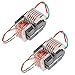 2 PCS 15kv high Voltage Generator, Icstation Arc Igniter Coil High Voltage Transformer Ignition Coil for DIY Electronic Pulse Arc Lighter