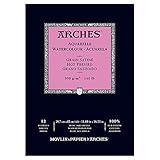 Arches Watercolor Paper Pad, 140 pound, Hot