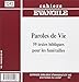 Cahier Evangile n° 120 : Paroles de vie. 59 textes bibliques pour les funérailles by 