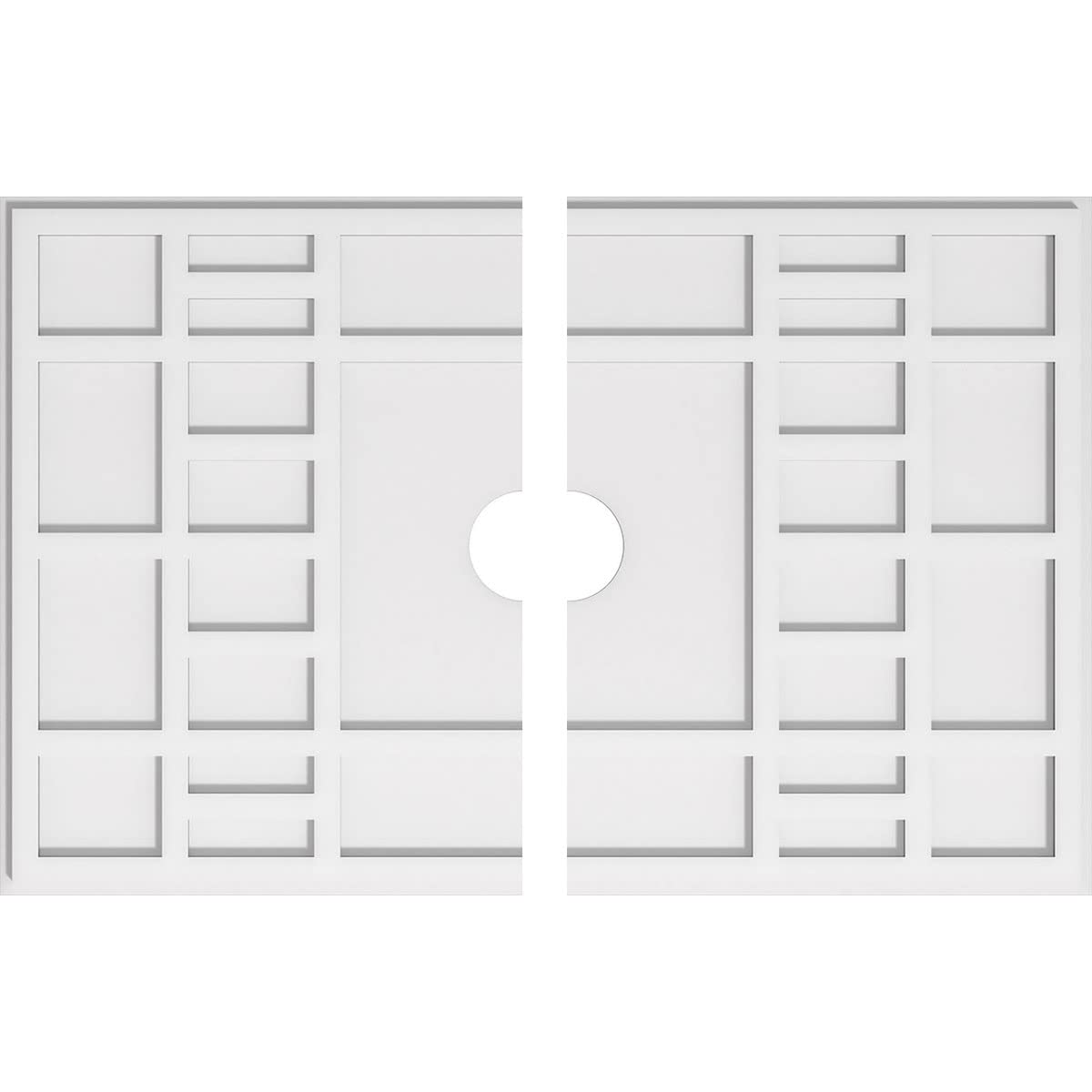 Ekena Millwork CMP38X25BX2-04000 Beaux