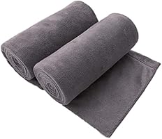 JML Microfiber Bath Towels, Bath Towel 2 Pack(30" x 60"), Oversized, Soft, Super Absortbent and Fast Drying, Multipurpose...