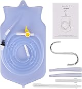MOFAJANG Enema Bag Kit 2L with 150cm Hose & 4 Nozzle Tips view 2